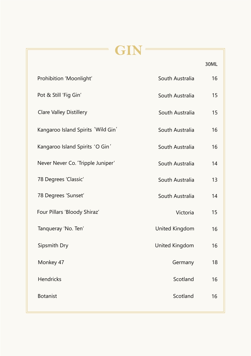 Food Menu
