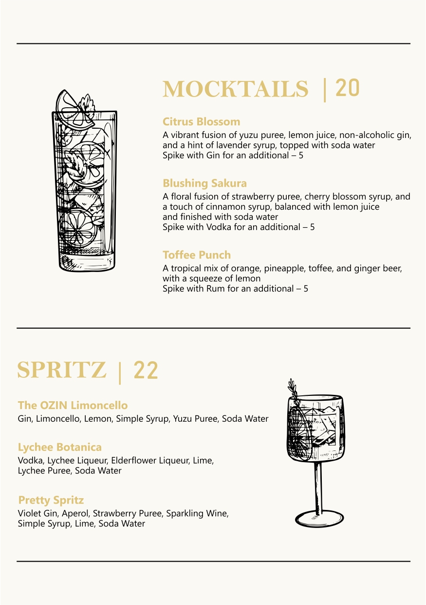 Food Menu